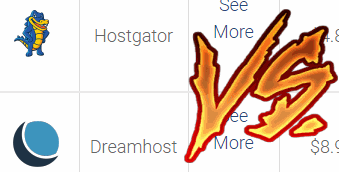 hostgator vs dreamhost