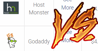 hostmonster vs godaddy