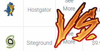 siteground vs hostgator