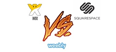 Weebly vs Wix vs Squarespace
