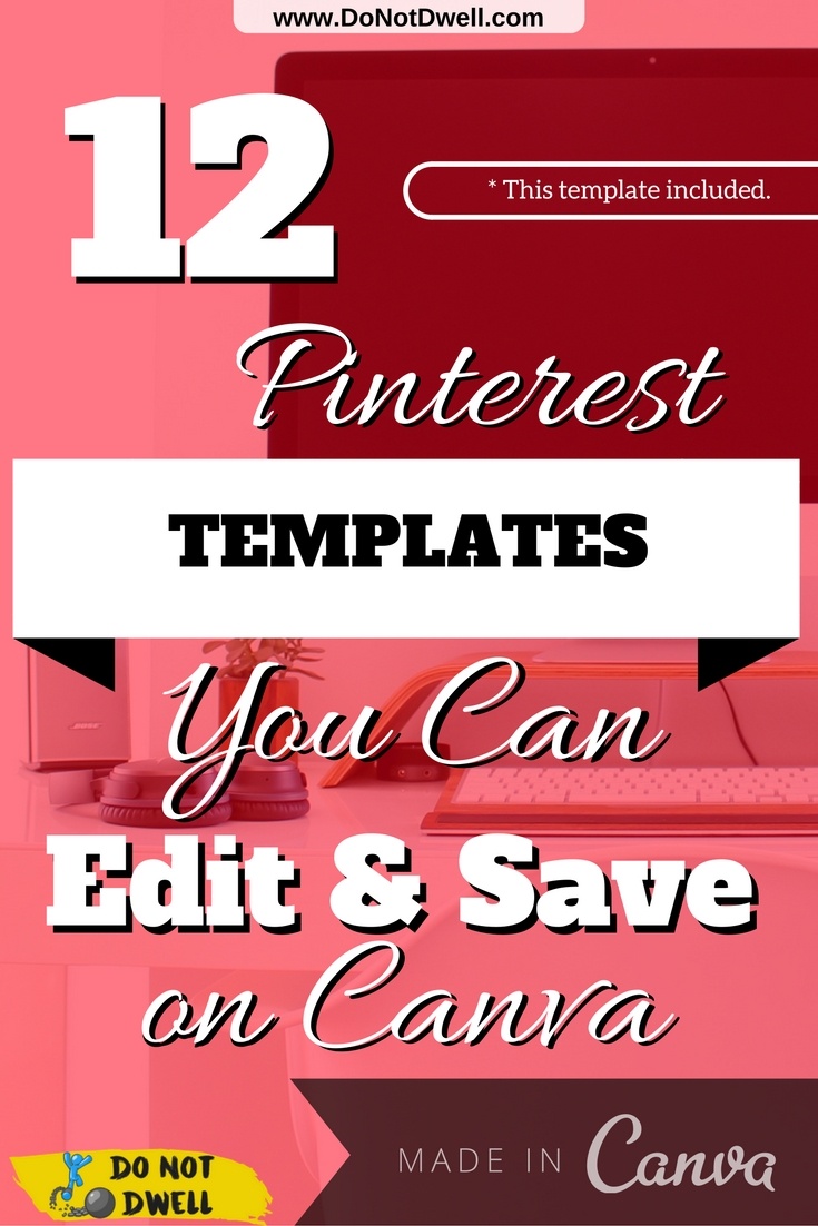 Free Canva Pinterest Templates You Can Edit & Save