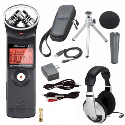 Zoom H1 Digital Recorder Bundle