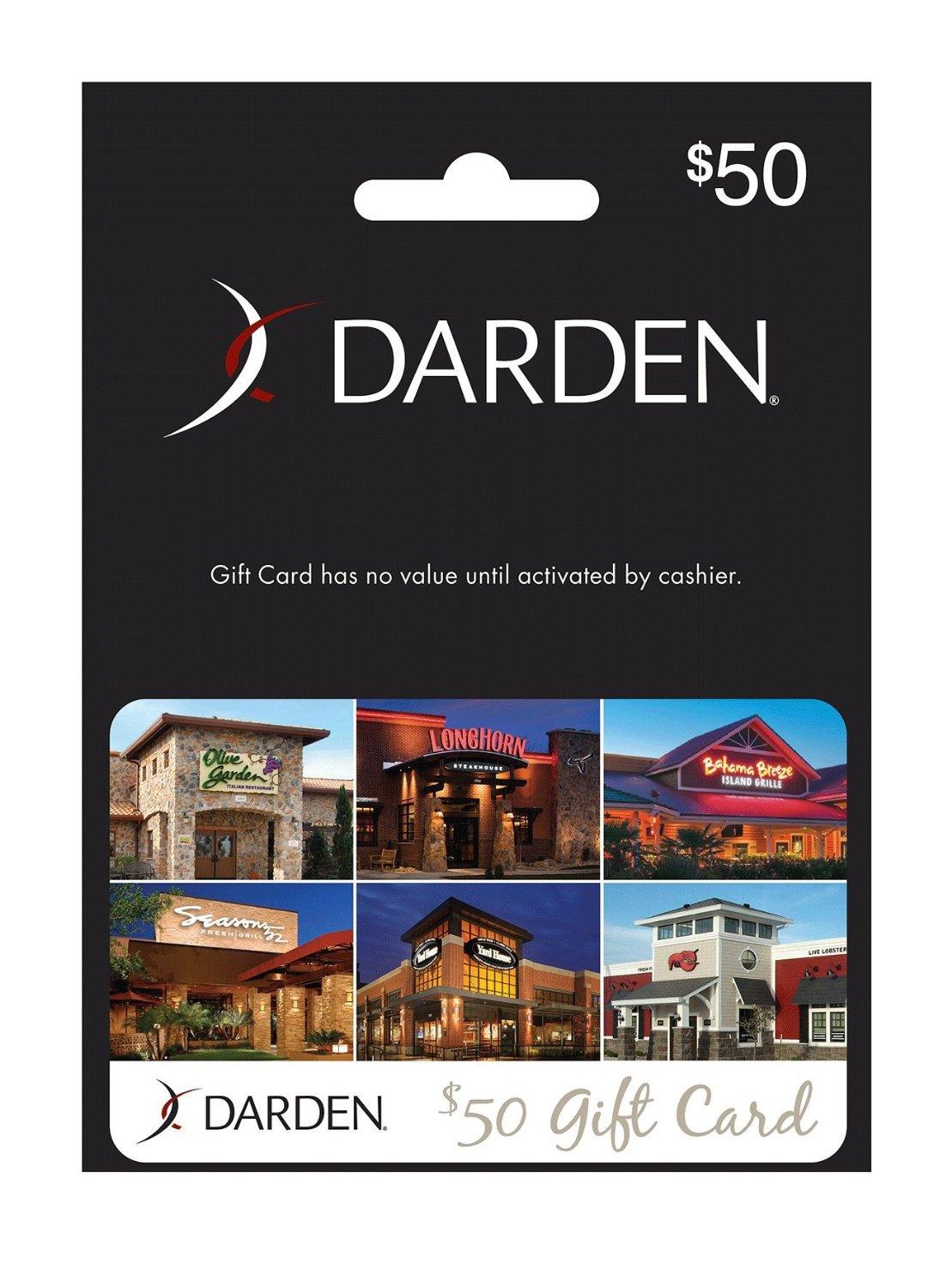 Darden Restaurants Gift Card