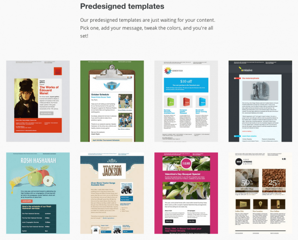 newsletter templates mailchimp