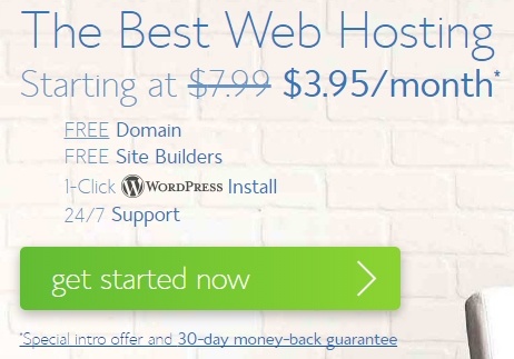 bluehost hosting offer