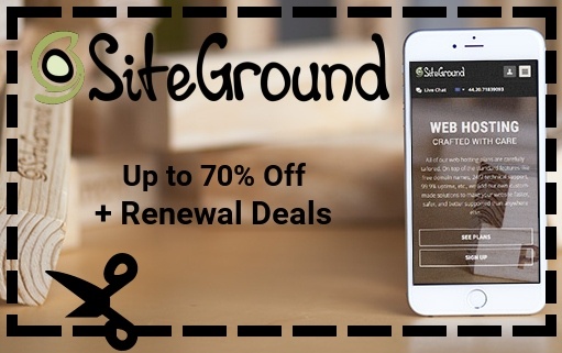 siteground coupon renewal discount